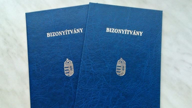 Bizonyítvány másodlat kiállítása
